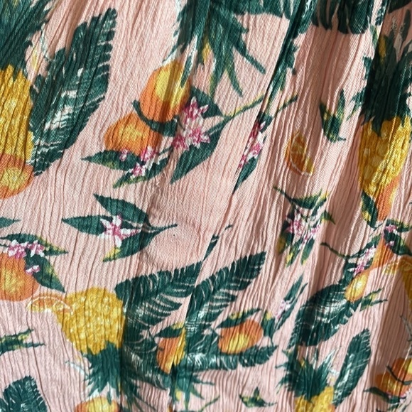 C and C California Tropical Pineapple Midi Dress - Picture 8 of 11